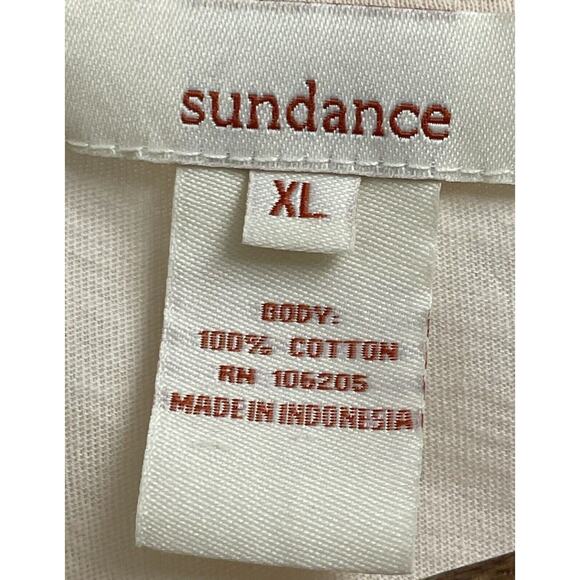 Sundance Each Tiered Ruffle Hem Tee size XL Butter Yellow - Picture 4 of 6